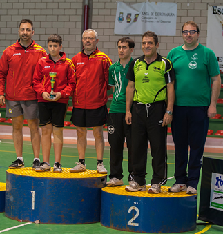 podium b copa de extremadura